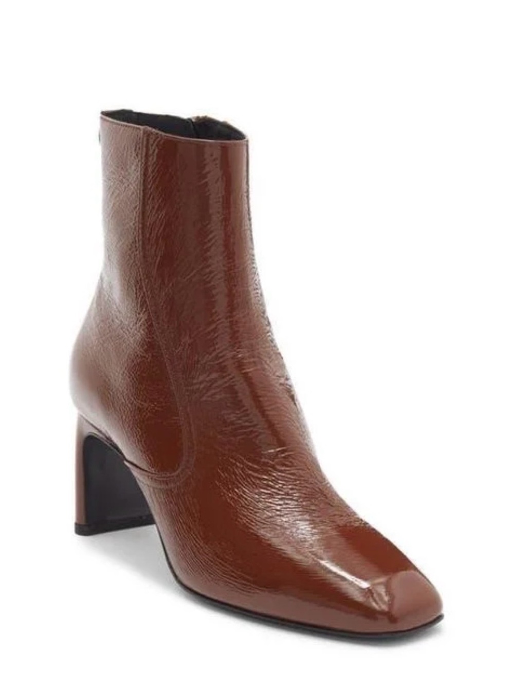 Labucq Women's Brown Jules Square Toe Bootie